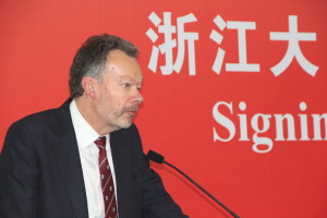 International Dean for the College of Medicine and Veterinary Medicine, Jeremy Bradshaw.